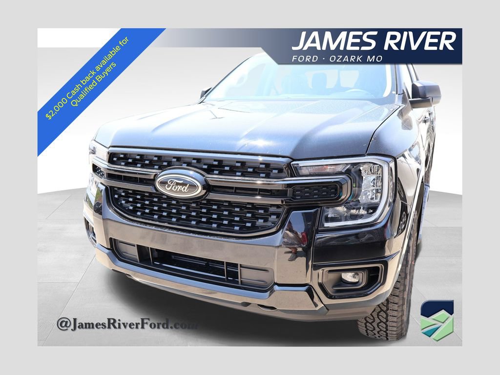 New 2026 Ford Ranger XLT w/ Black Appearance Package