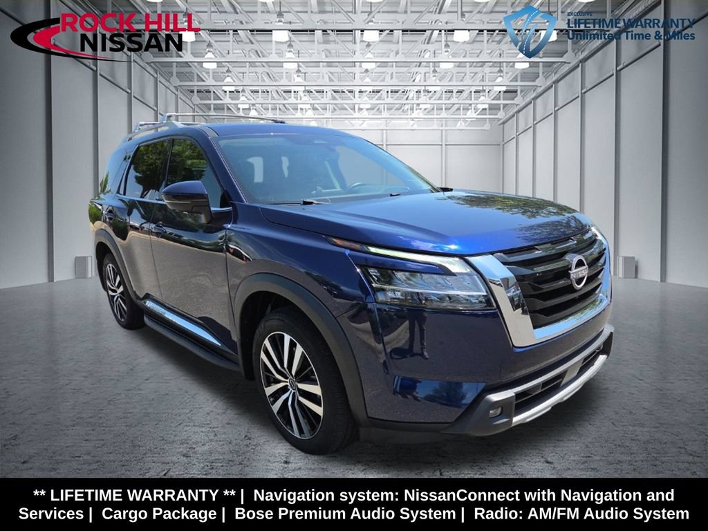 Certified 2024 Nissan Pathfinder Platinum w/ Cargo Package FWD 360° Tour