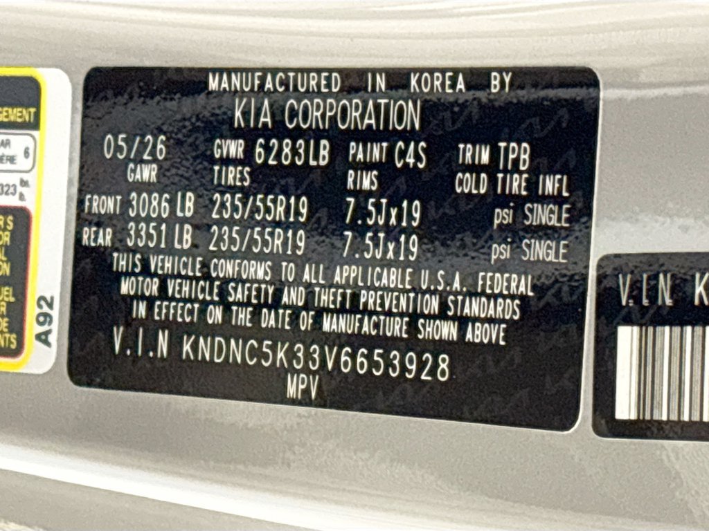 New 2027 Kia Carnival EX FWD image 24