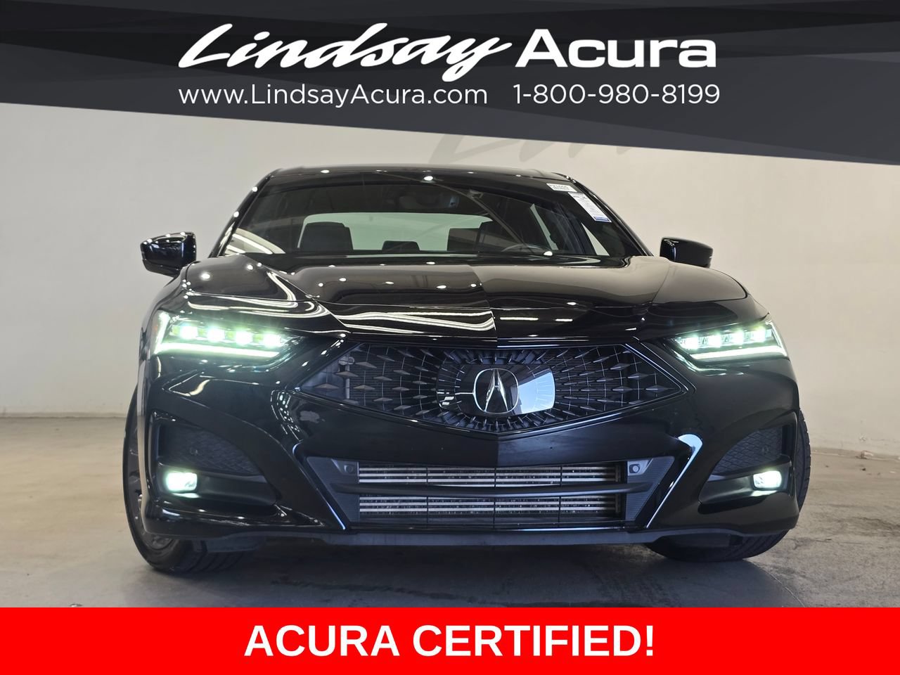 Certified 2023 Acura TLX w/ A-SPEC Pkg FWD image 2