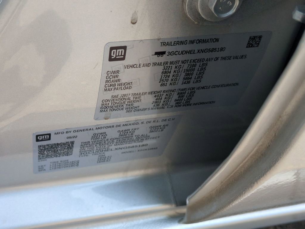 Used 2022 Chevrolet Silverado 1500 ZR2 w/ Technology Package image 39