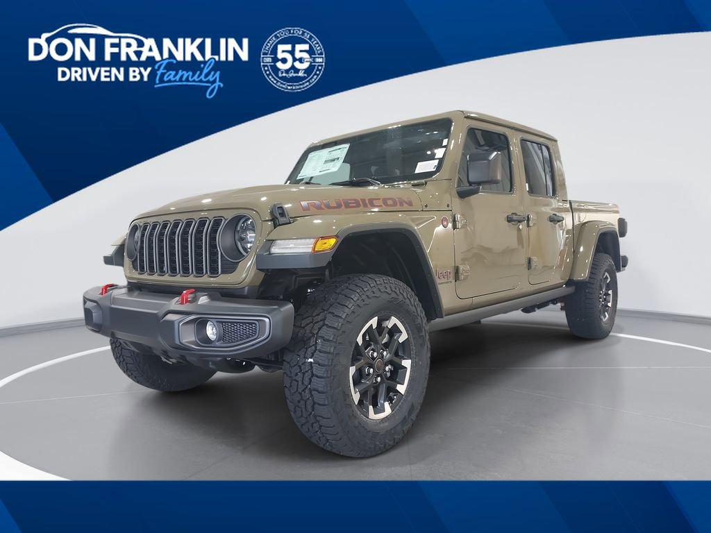 New 2026 Jeep Gladiator Rubicon w/ Steel Power Dome Hood Package AWD/4WD image 1