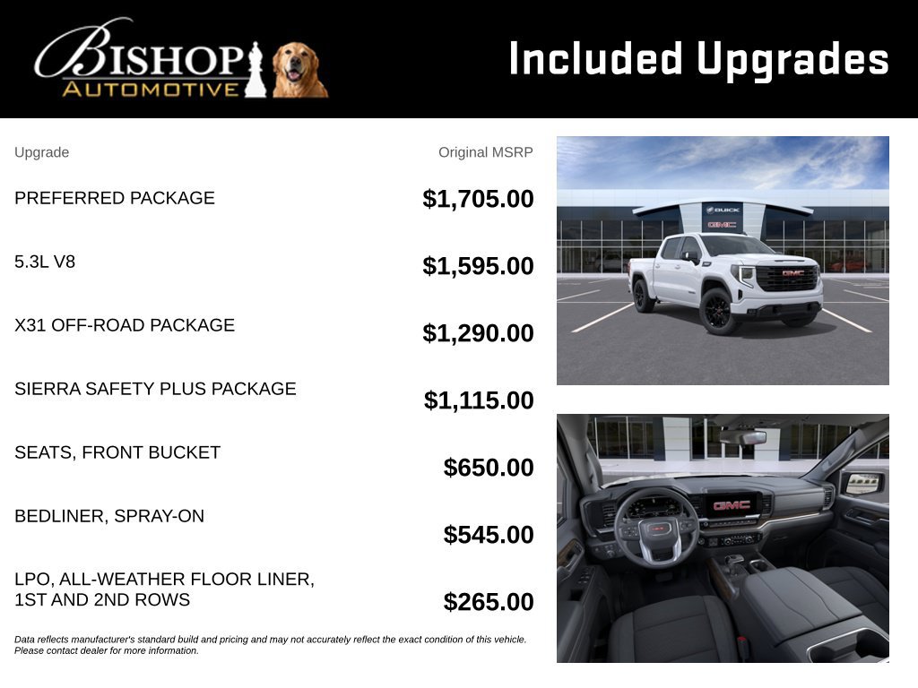 New 2026 GMC Sierra 1500 Elevation w/ Preferred Package AWD/4WD image 3
