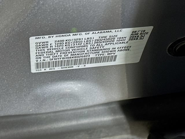 Certified 2019 Honda Passport Elite image 37