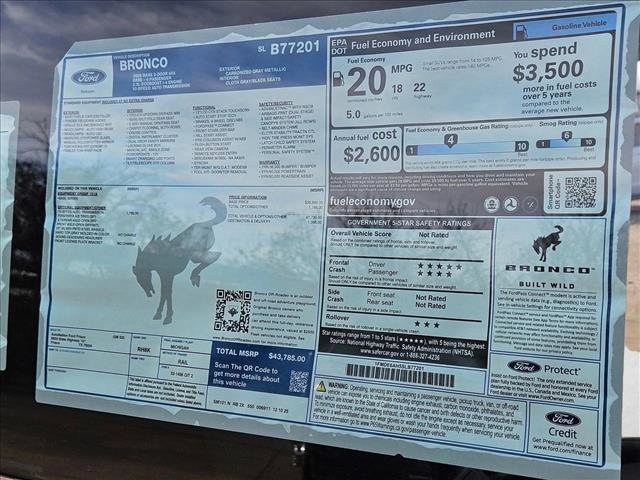 New 2025 Ford Bronco Base image 18