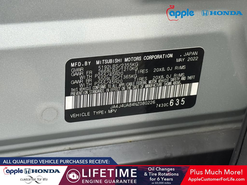 Used 2022 Mitsubishi Outlander SE AWD/4WD image 32