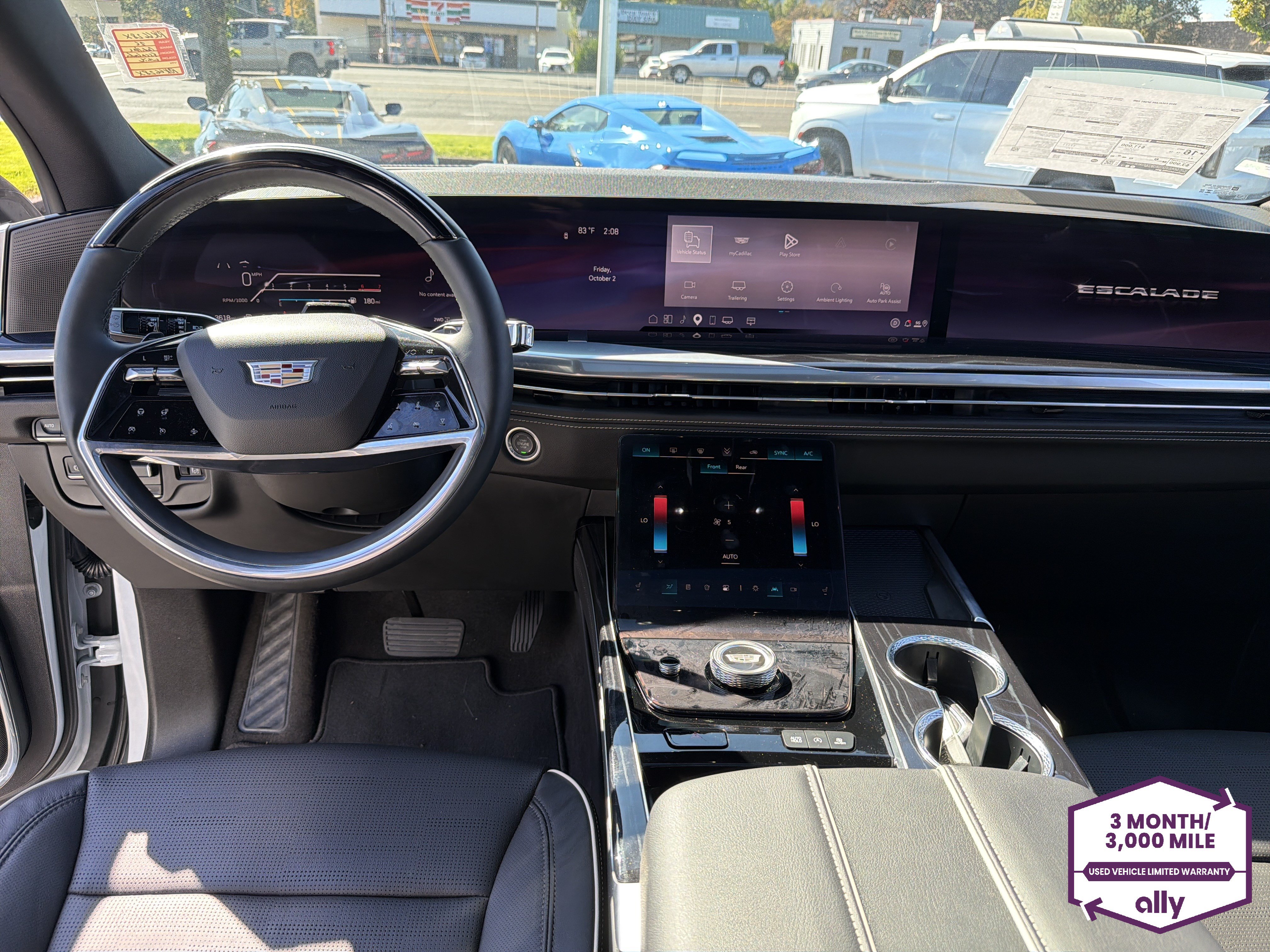 Used 2026 Cadillac Escalade Sport w/ LPO, ONYX Package AWD/4WD image 13