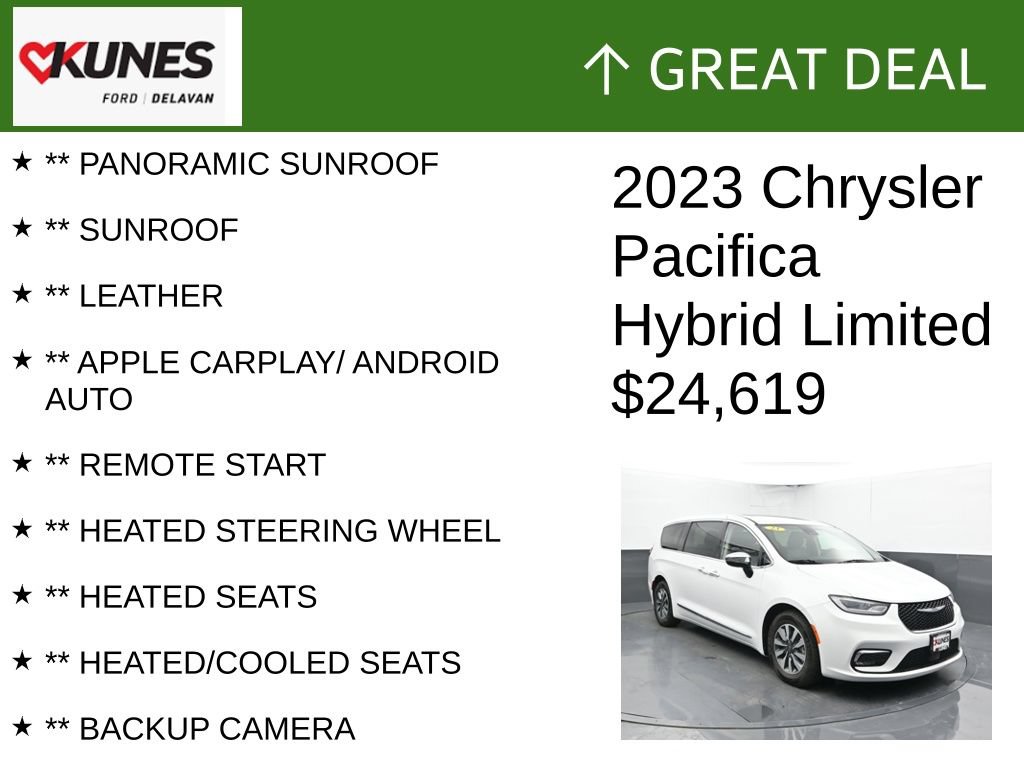 Used 2023 Chrysler Pacifica Limited FWD image 2