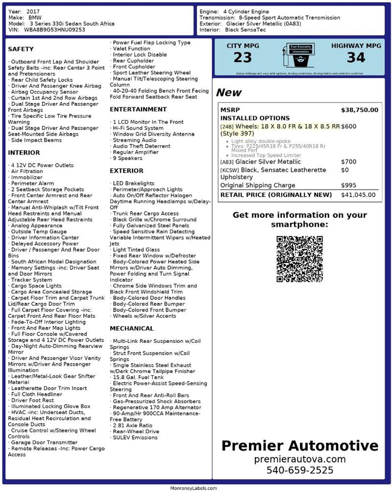 Used 2017 BMW 330i 330i image 3