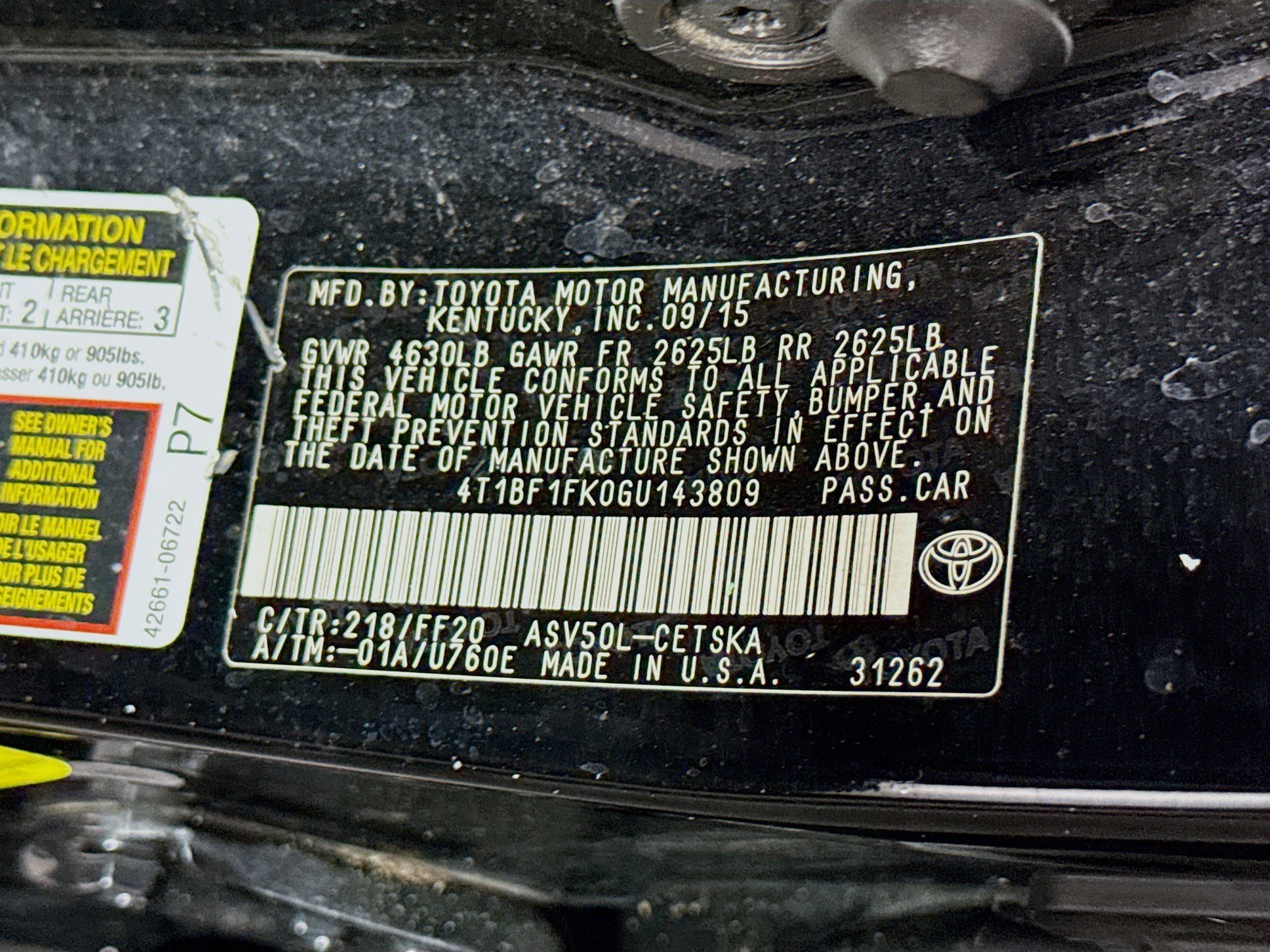 Used 2016 Toyota Camry SE image 39