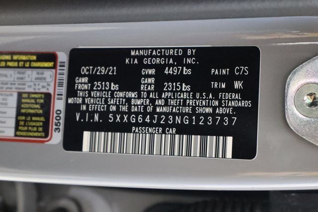 Certified 2022 Kia K5 GT-Line w/ GT-Line Awd Premium Package image 40