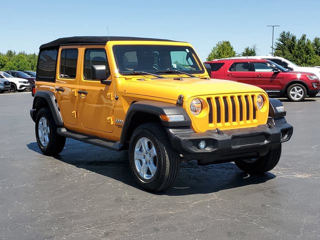 Used 2021 Jeep Wrangler Unlimited Sport AWD/4WD image 2