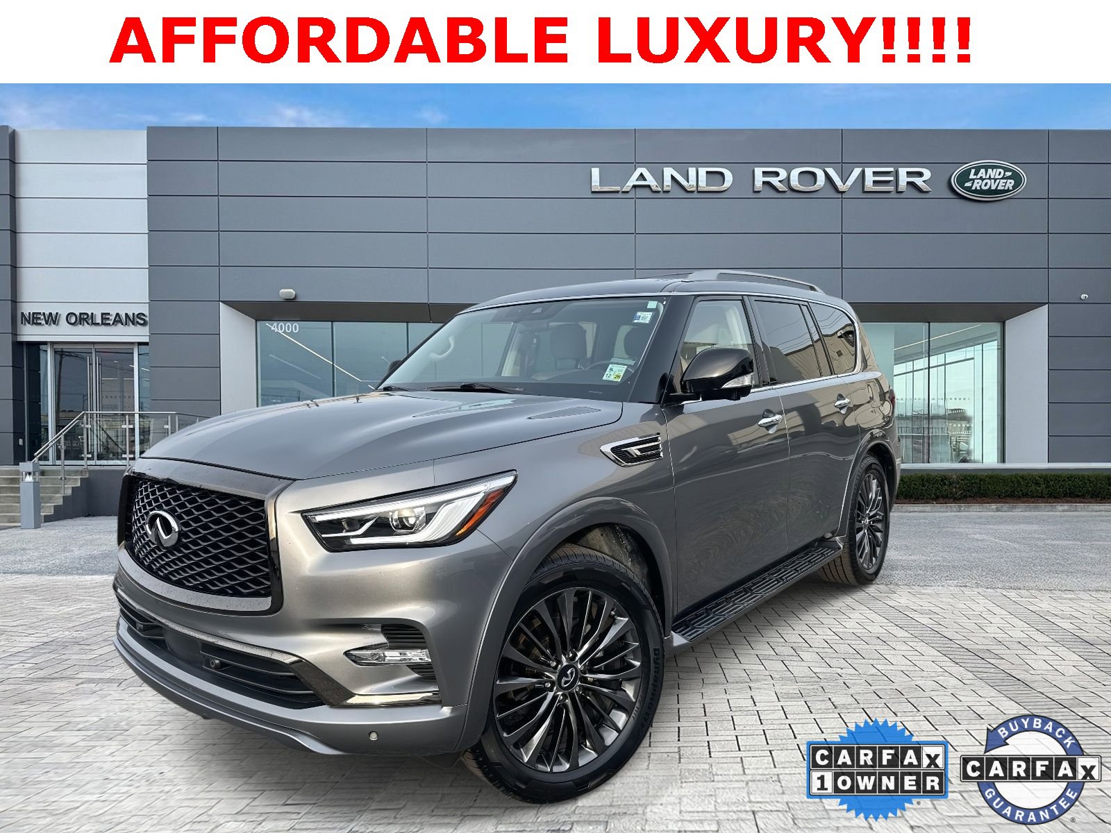 Certified 2021 INFINITI QX80 Premium Select w/ Cargo Package