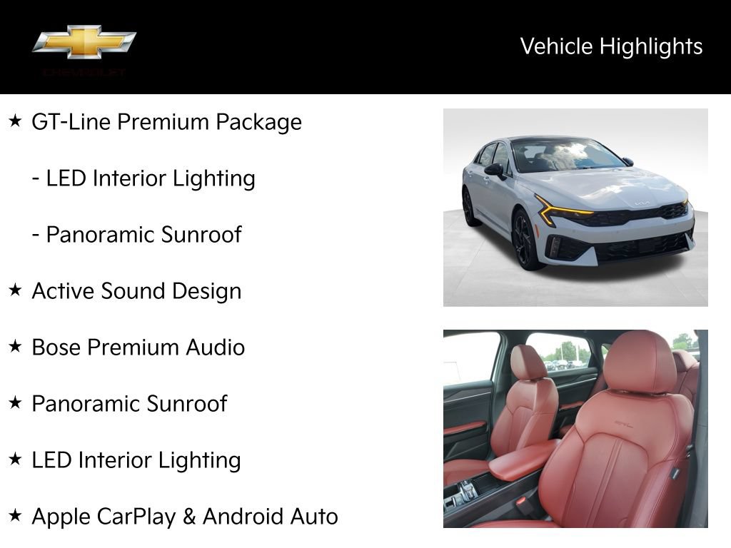 Used 2025 Kia K5 GT-Line w/ GT-Line Premium Package AWD/4WD image 20