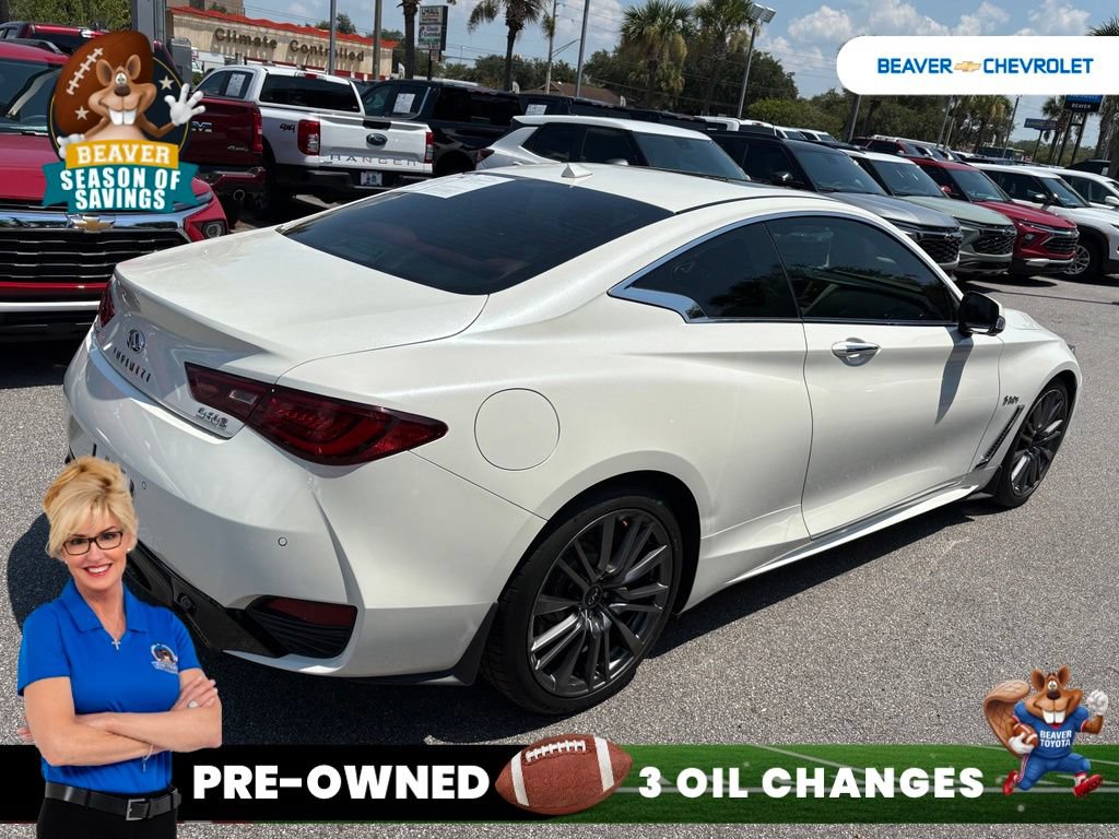 Used 2017 INFINITI Q60 Red Sport 400 RWD image 7