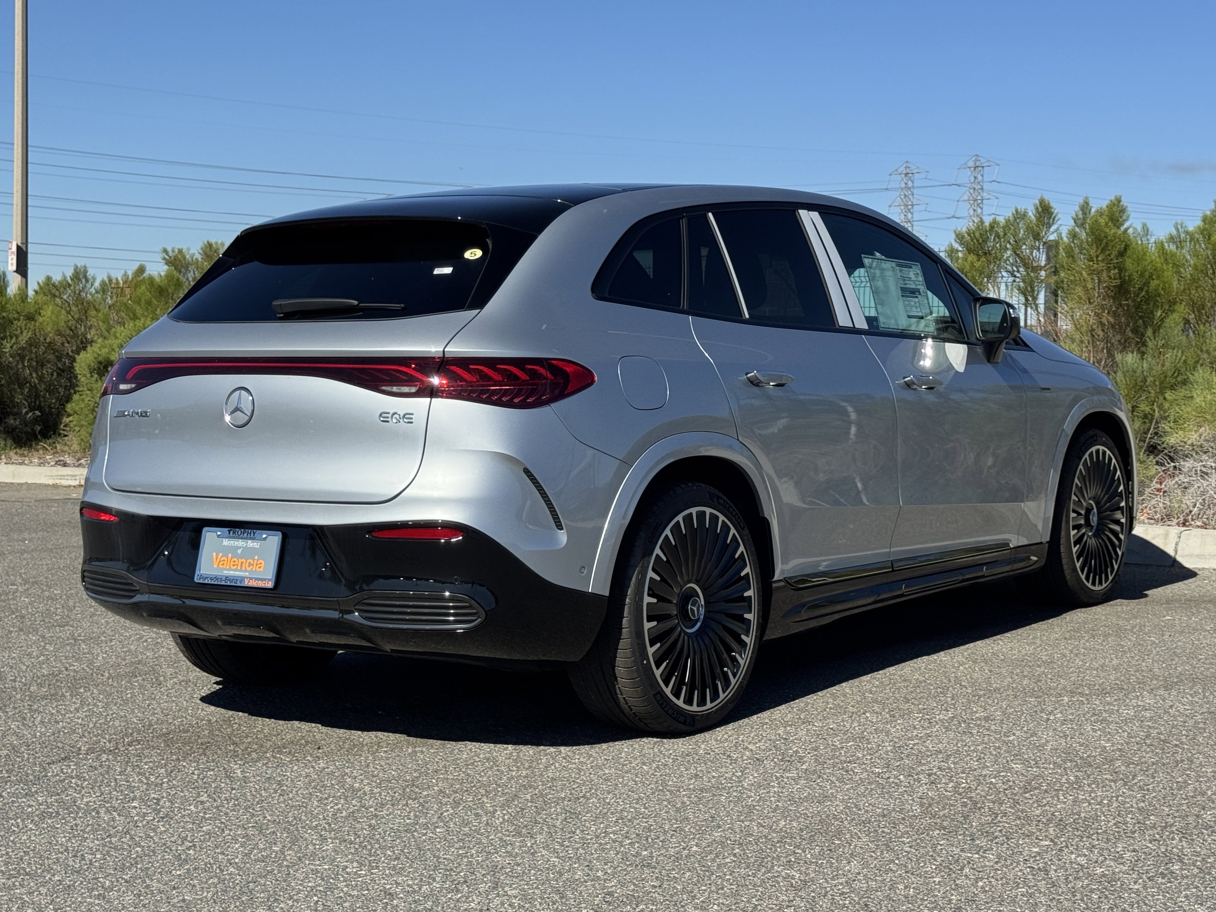 New 2025 Mercedes-Benz EQE AMG 4MATIC SUV image 9