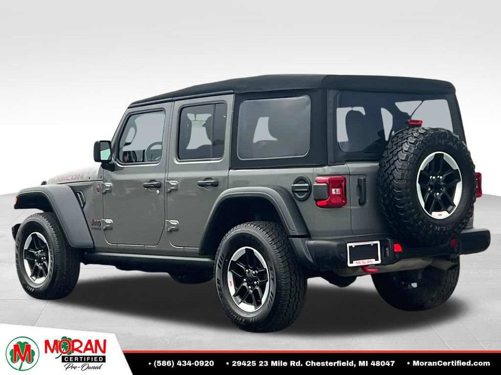 Used 2021 Jeep Wrangler Unlimited Rubicon w/ Steel Bumper Group AWD/4WD image 4
