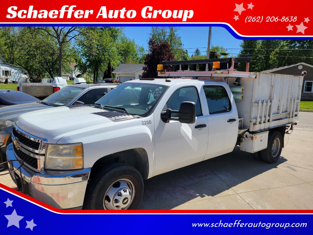 Used 2011 Chevrolet Silverado 3500 W/T RWD image 3