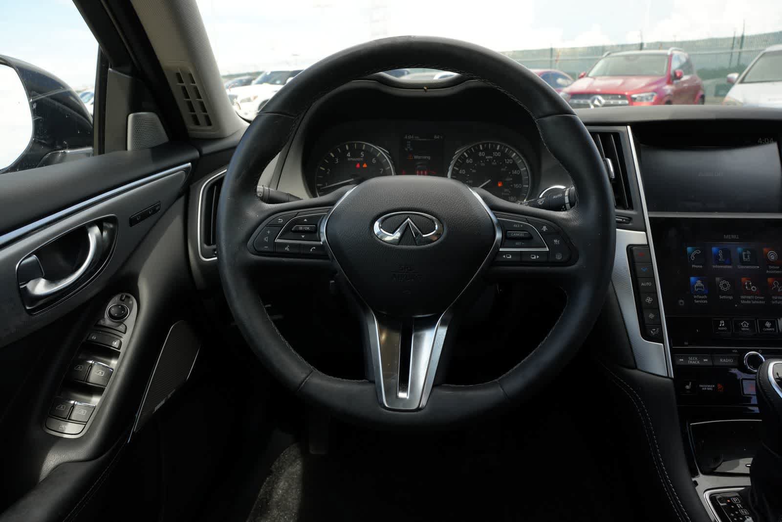 Certified 2023 INFINITI Q50 Luxe w/ All Weather Package AWD/4WD image 8