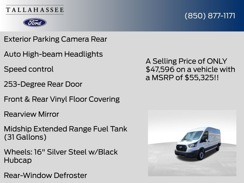 New 2025 Ford Transit 250 148 Medium Roof w/ Load Area Protection Package image 23