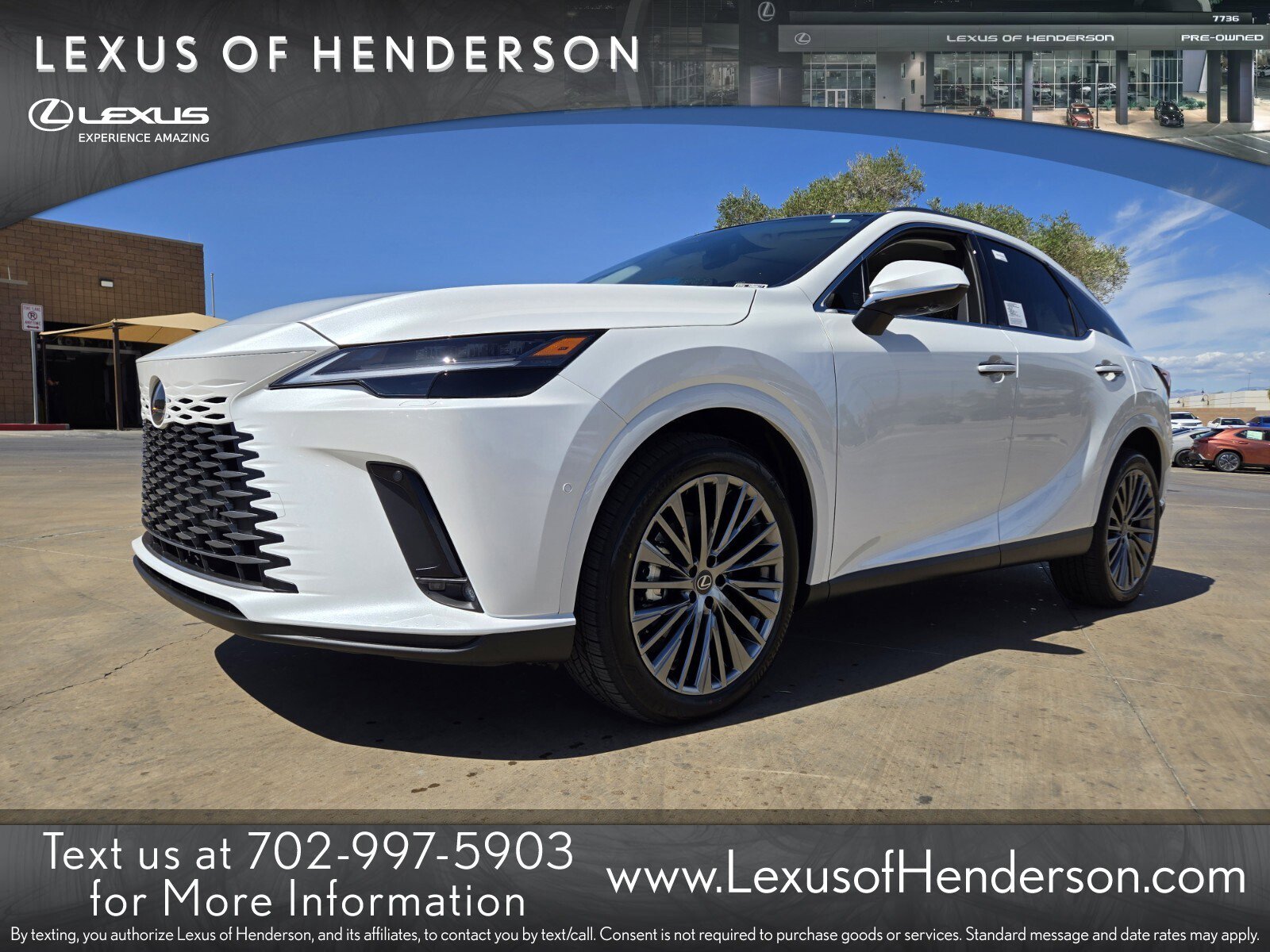 New 2026 Lexus RX 450h AWD image 1