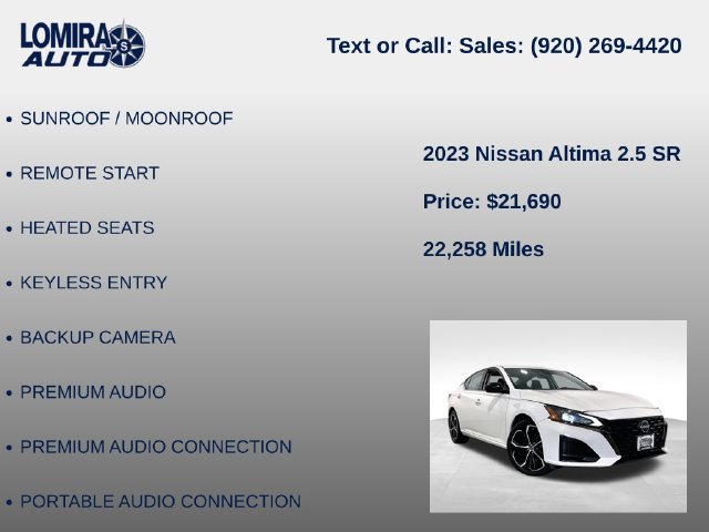 Used 2023 Nissan Altima 2.5 SR AWD/4WD image 21
