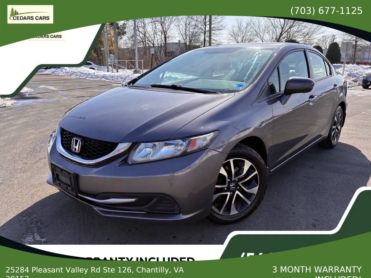 Used 2015 Honda Civic EX