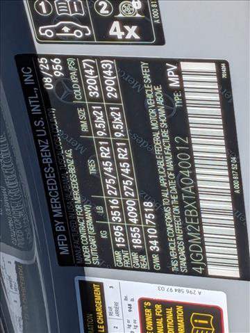 New 2026 Mercedes-Benz EQS 400 4MATIC SUV image 16