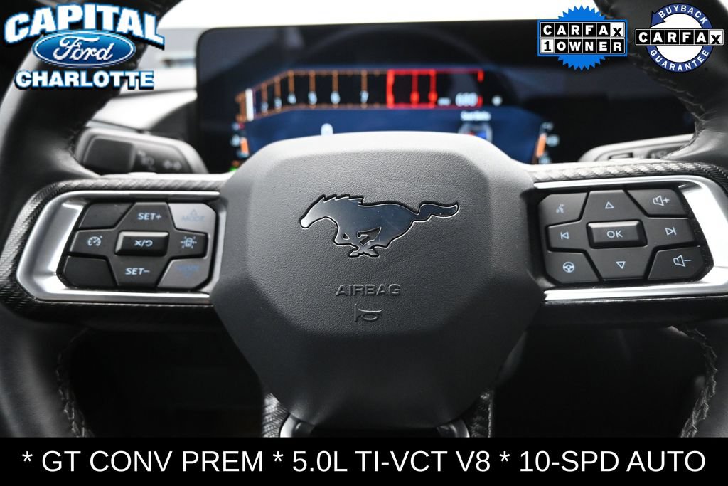 Used 2025 Ford Mustang GT Premium w/ Mustang Nite Pony Package RWD image 16