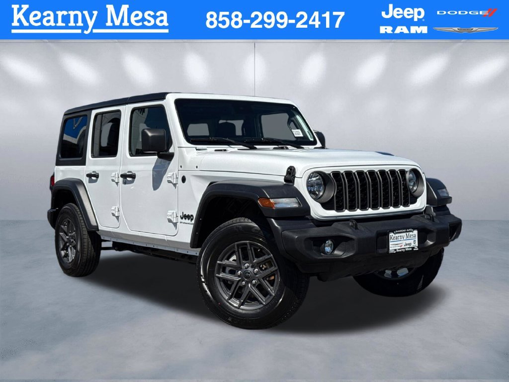 Certified 2025 Jeep Wrangler Unlimited Sport
