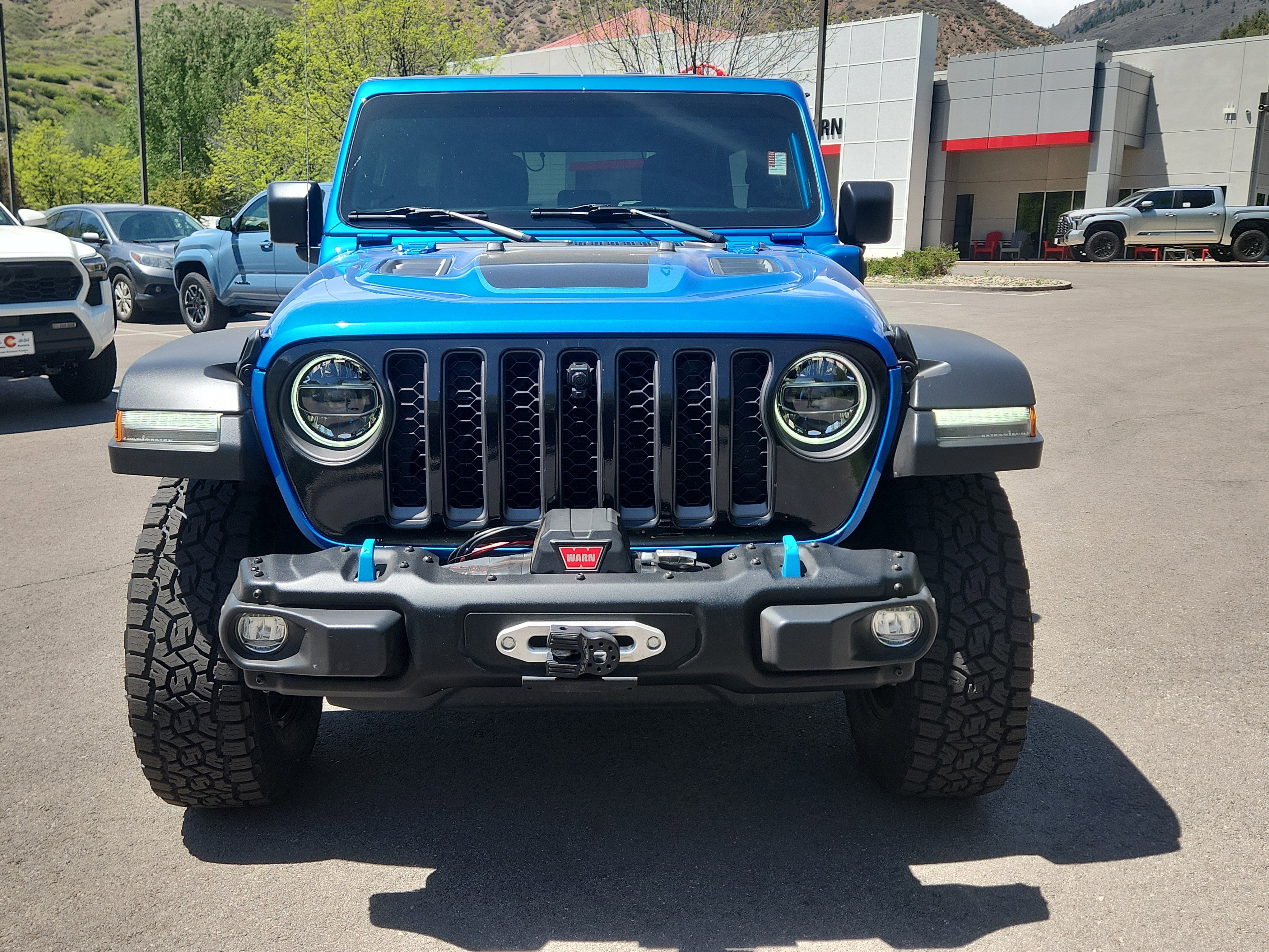 Used 2021 Jeep Wrangler Unlimited Rubicon 4xe w/ Steel Bumper Group AWD/4WD image 5