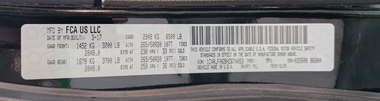 Used 2017 Jeep Grand Cherokee Altitude AWD/4WD image 40