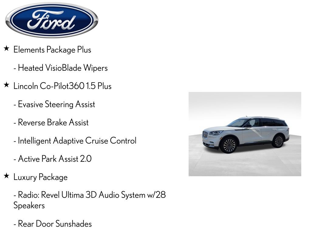 Used 2022 Lincoln Aviator Reserve w/ Equipment Group 201A RWD image 9