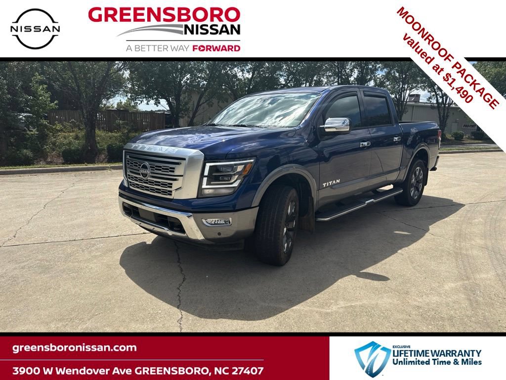 Used 2024 Nissan Titan Platinum Reserve w/ Moonroof Package