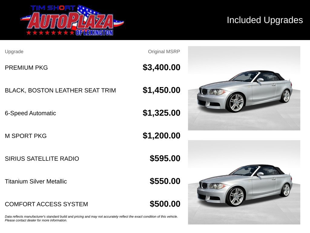Used 2009 BMW 135i Convertible RWD image 22