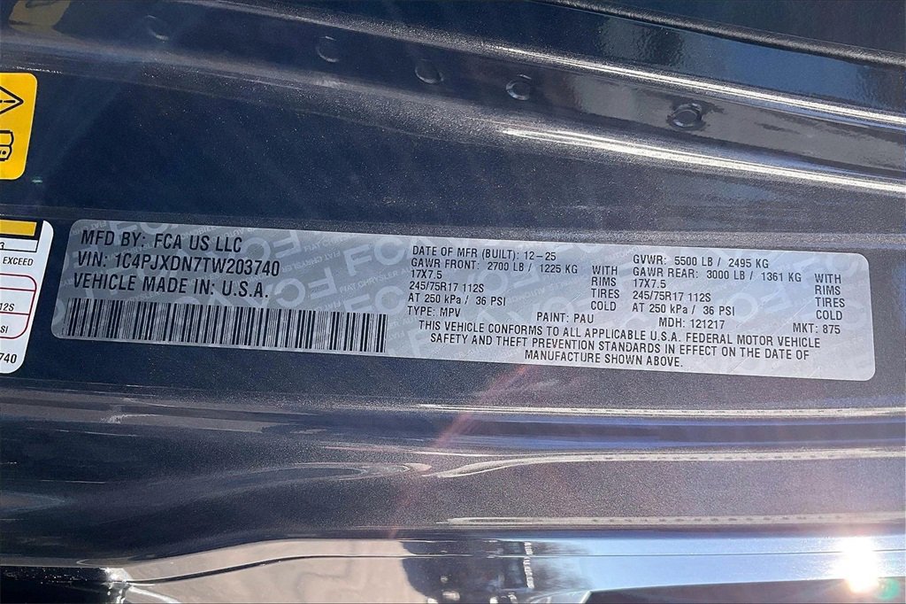 New 2026 Jeep Wrangler Sport image 13