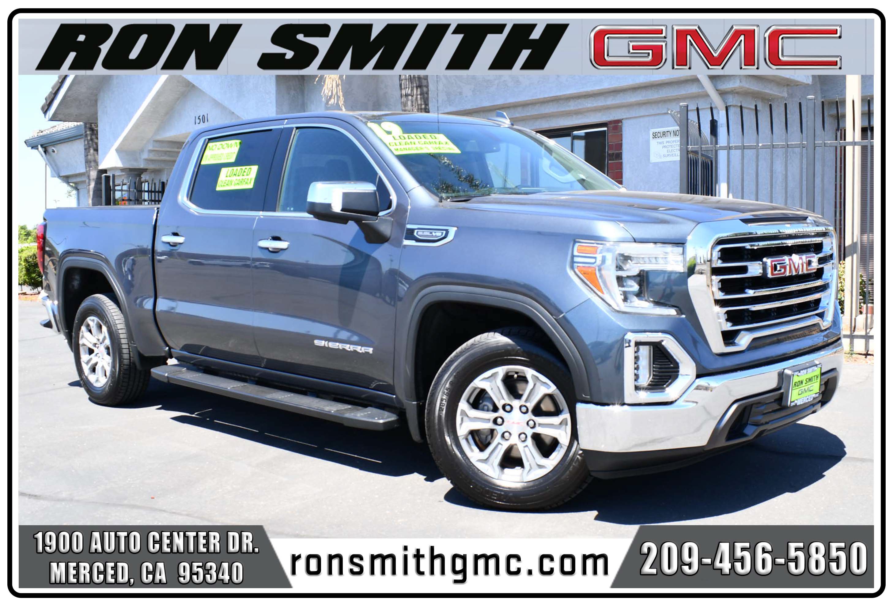 Used 2019 GMC Sierra 1500 SLT RWD image 1