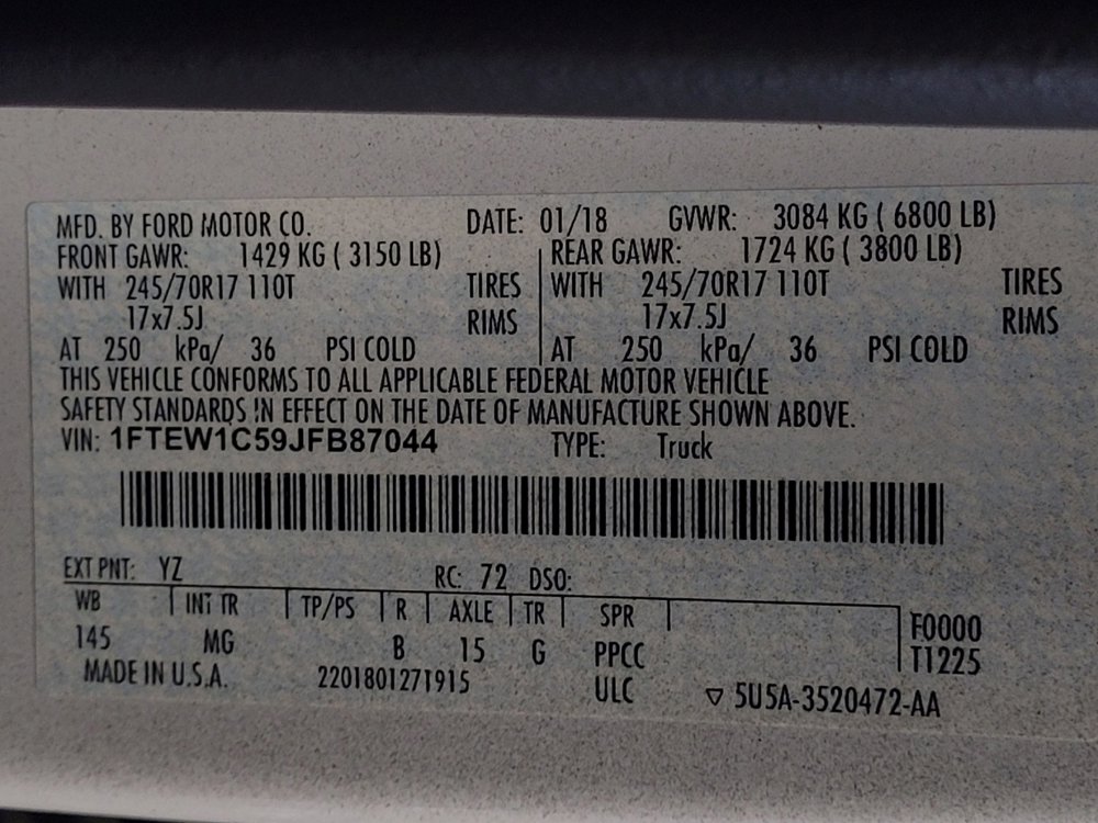 Used 2018 Ford F150 XLT RWD image 33