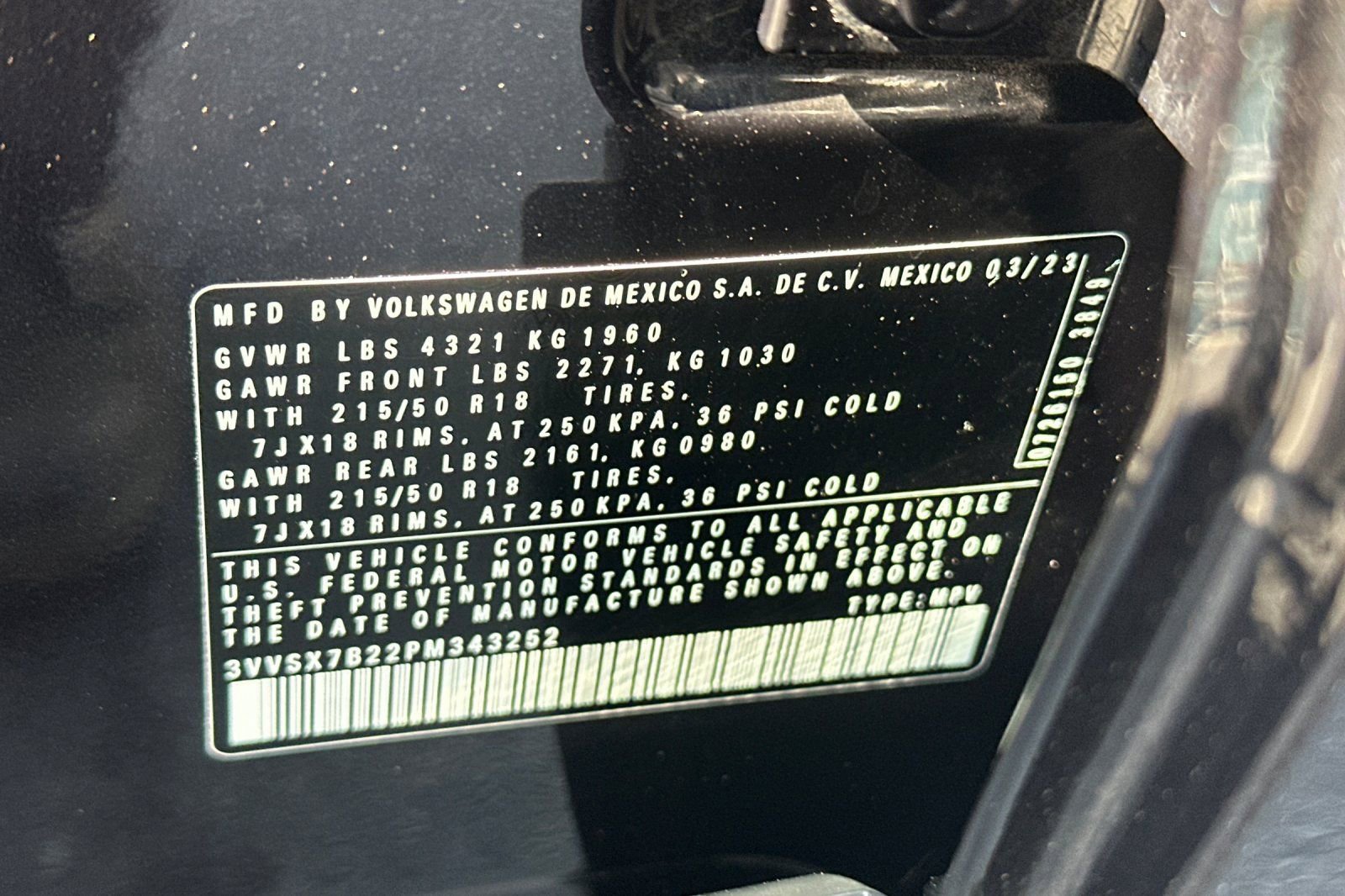 Certified 2023 Volkswagen Taos SE image 29