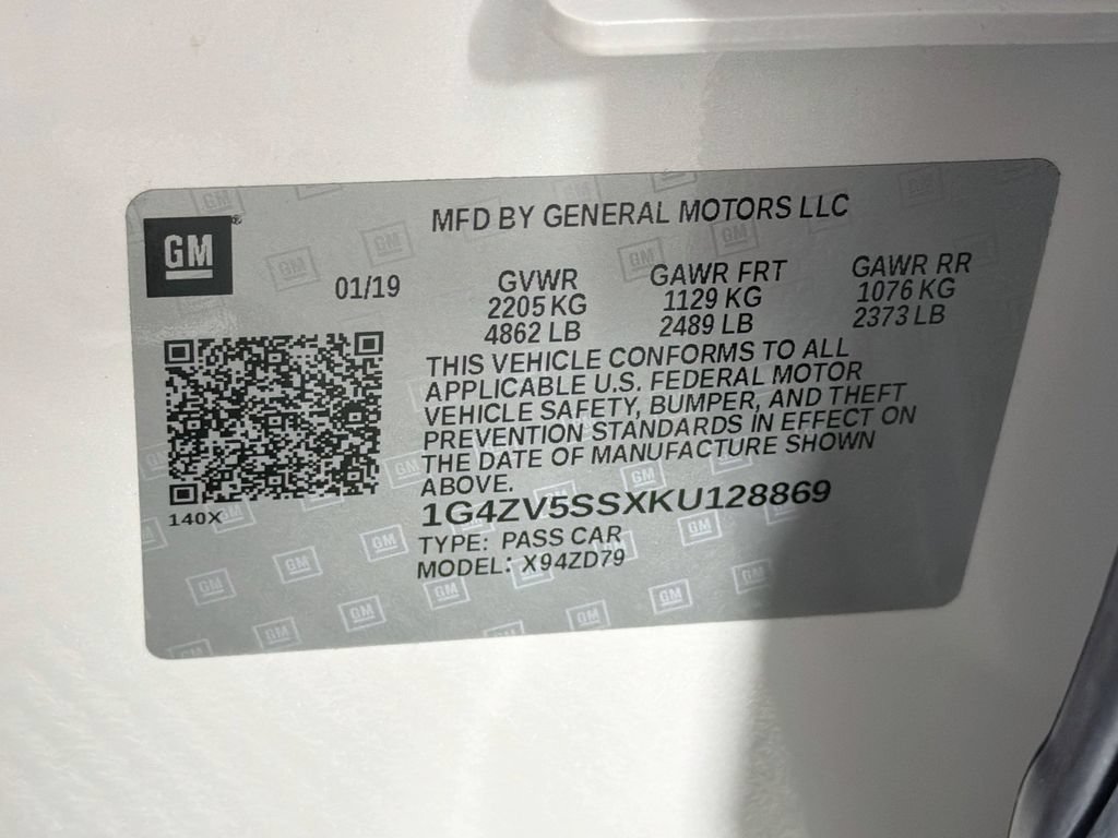 Used 2019 Buick LaCrosse Avenir w/ Driver Confidence Package II AWD/4WD image 33