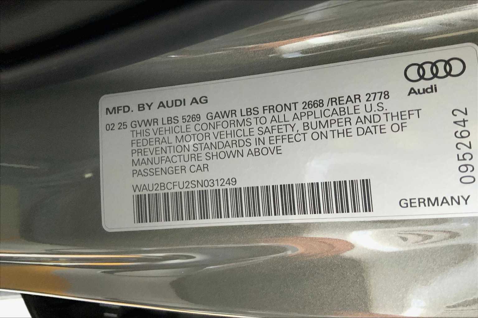 New 2025 Audi A5 2.0T Premium Plus w/ Premium Plus image 18