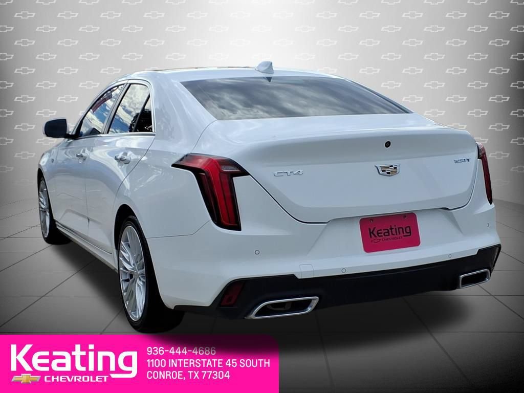 Used 2022 Cadillac CT4 Premium Luxury w/ Climate Package RWD image 2