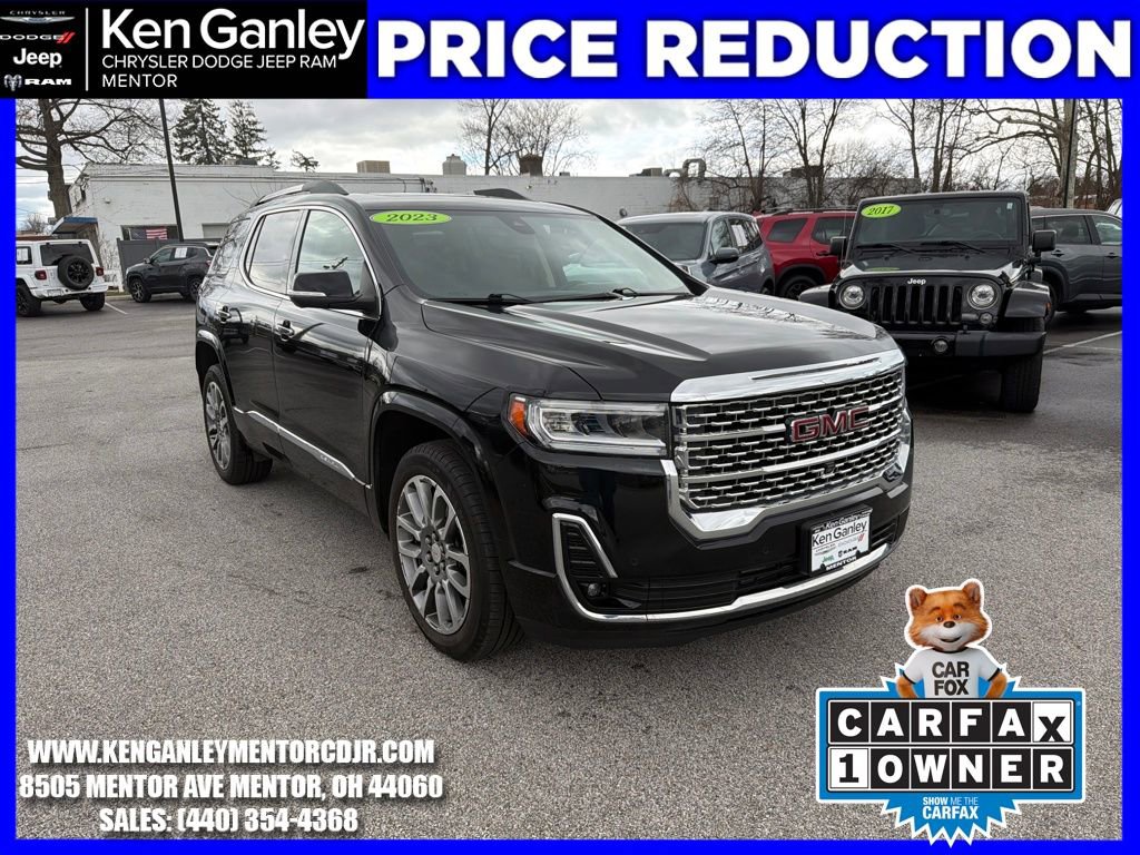 Used 2023 GMC Acadia Denali w/ Denali Ultimate Package
