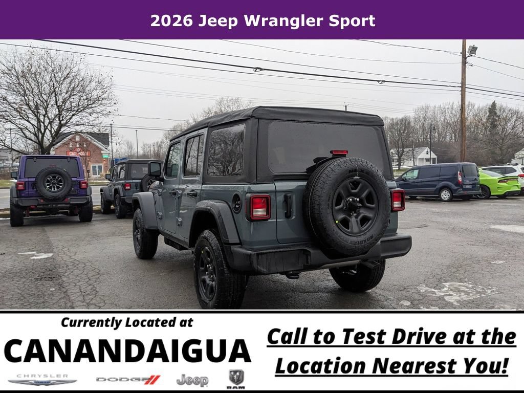 New 2026 Jeep Wrangler Unlimited Sport AWD/4WD image 7