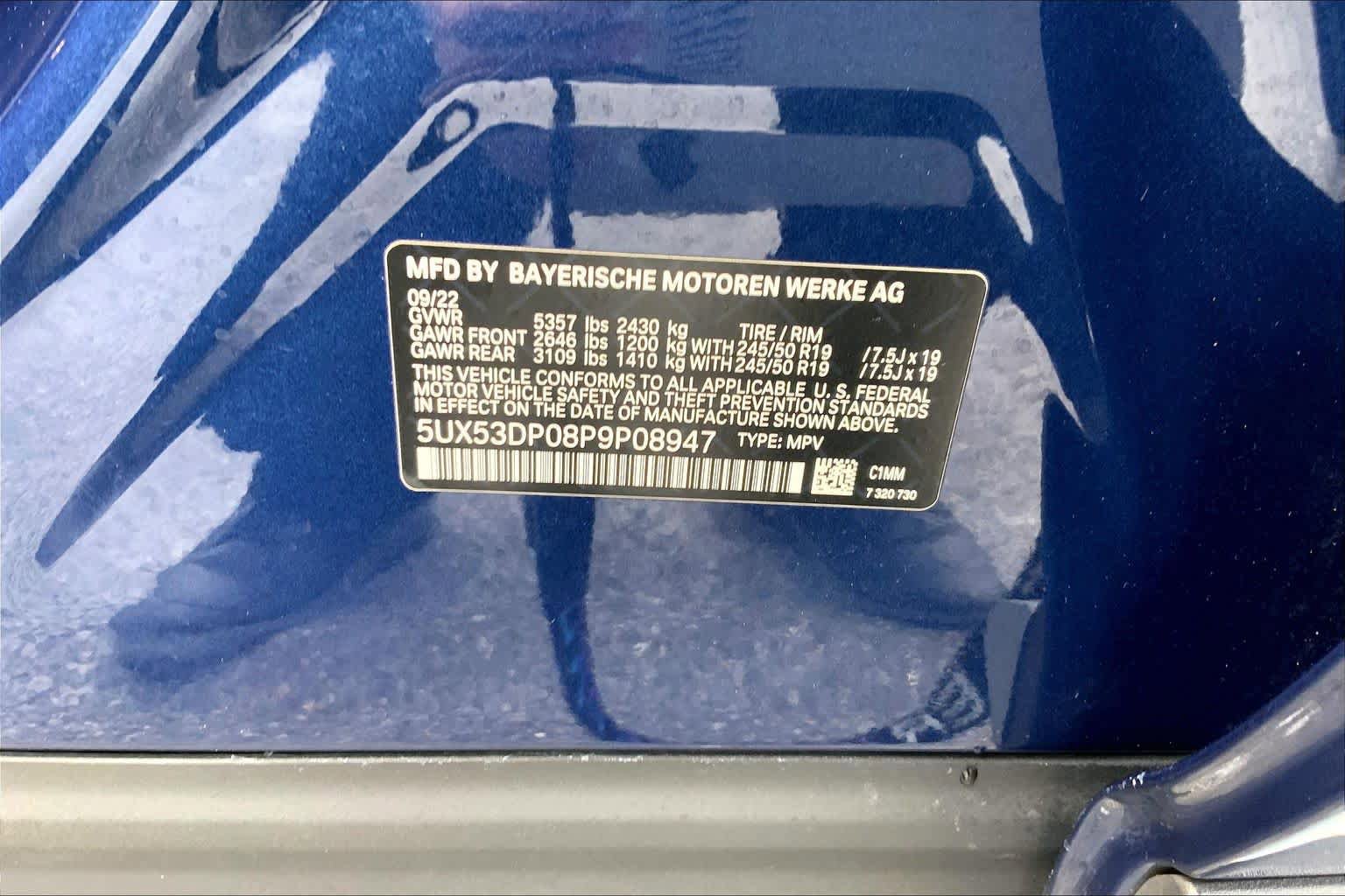 Used 2023 BMW X3 xDrive30i w/ Premium Package AWD/4WD image 34
