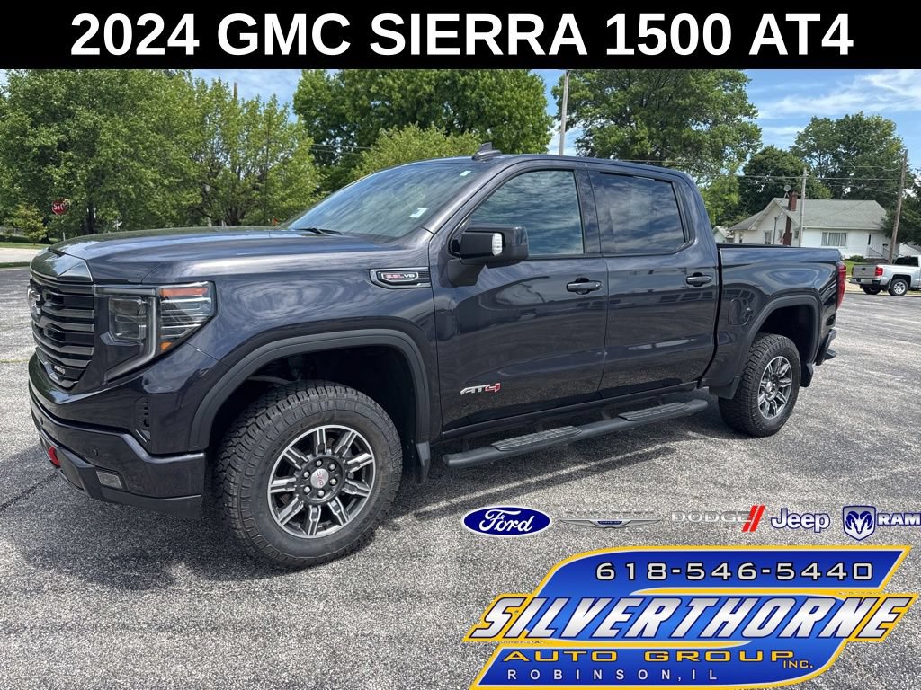 Used 2024 GMC Sierra 1500 AT4 w/ AT4 Preferred Package AWD/4WD image 1