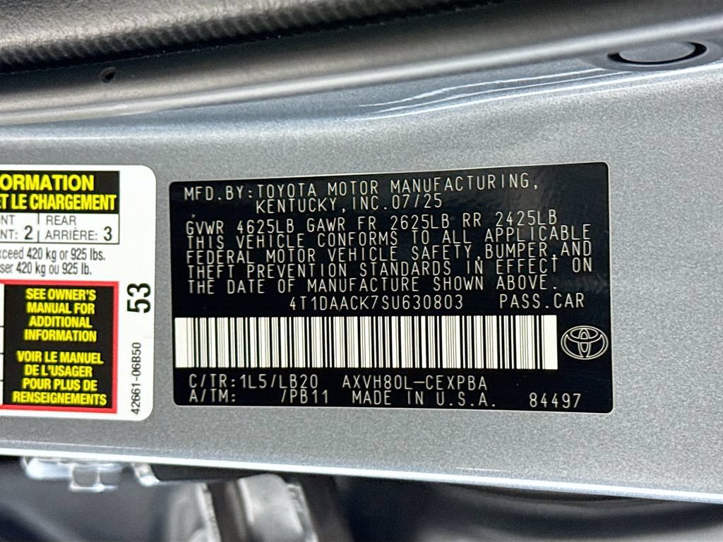 Used 2025 Toyota Camry XSE w/ Premium Package FWD image 35