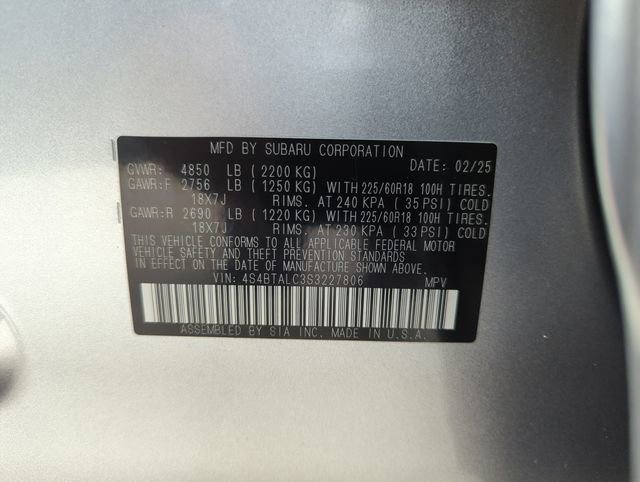 Used 2025 Subaru Outback Onyx Edition image 32