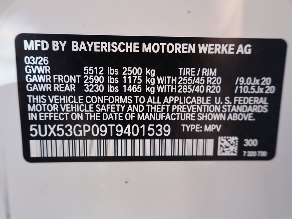 New 2026 BMW X3 xDrive30 image 41