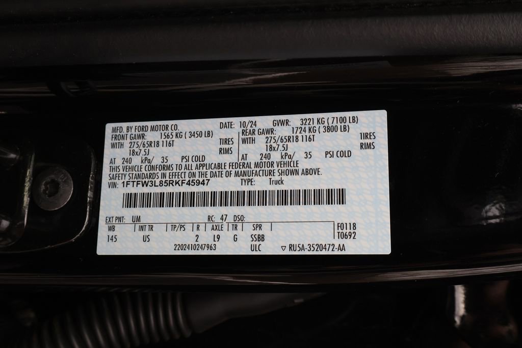 Used 2024 Ford F150 XLT w/ Mobile Office Package image 46